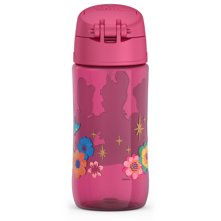 Thermos® 16oz Thermos® water bottle in Default Title — back view showing handle and base