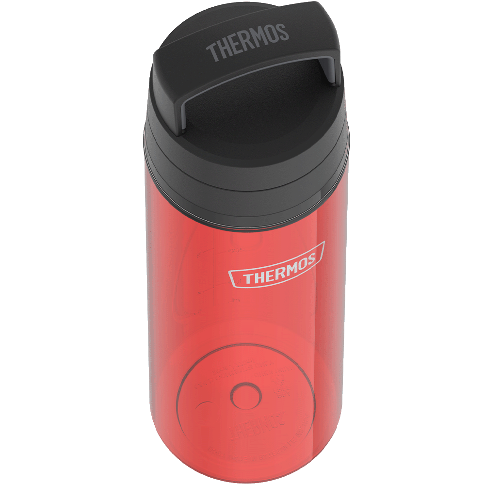 Thermos® Icon™ water bottle in Ultra Pink — close-up of lid mechanism