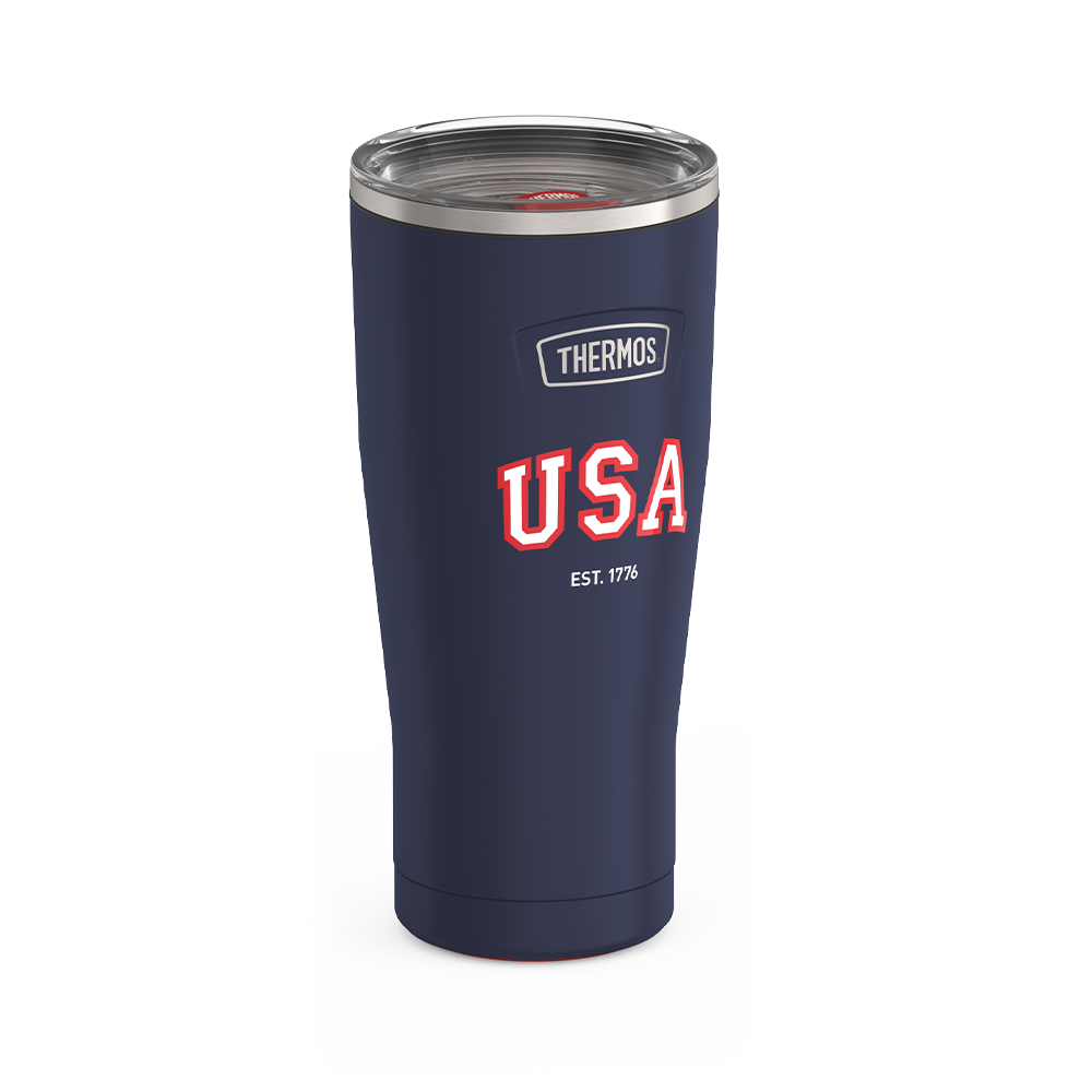 24oz ICON™ TUMBLER WITH SLIDE LOCK LID - NAVY USA