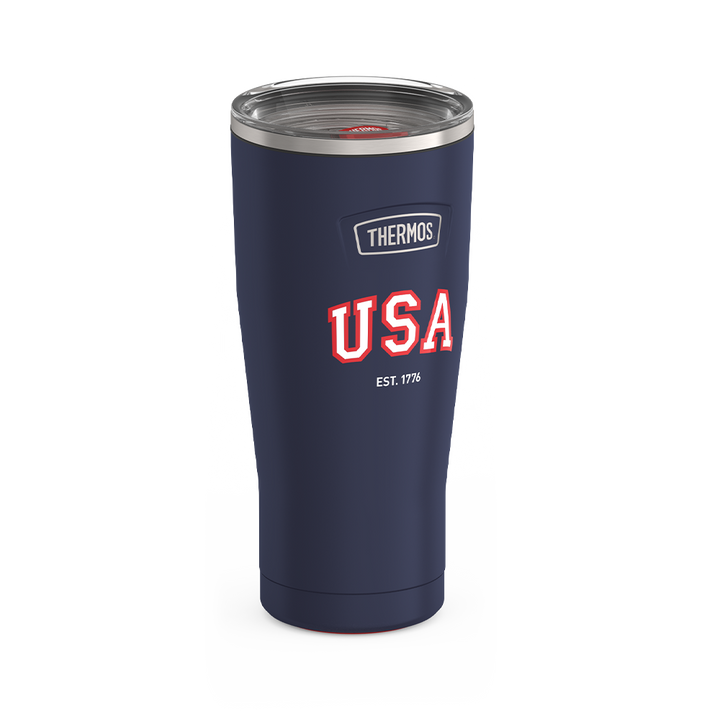 24oz ICON™ TUMBLER WITH SLIDE LOCK LID - NAVY USA