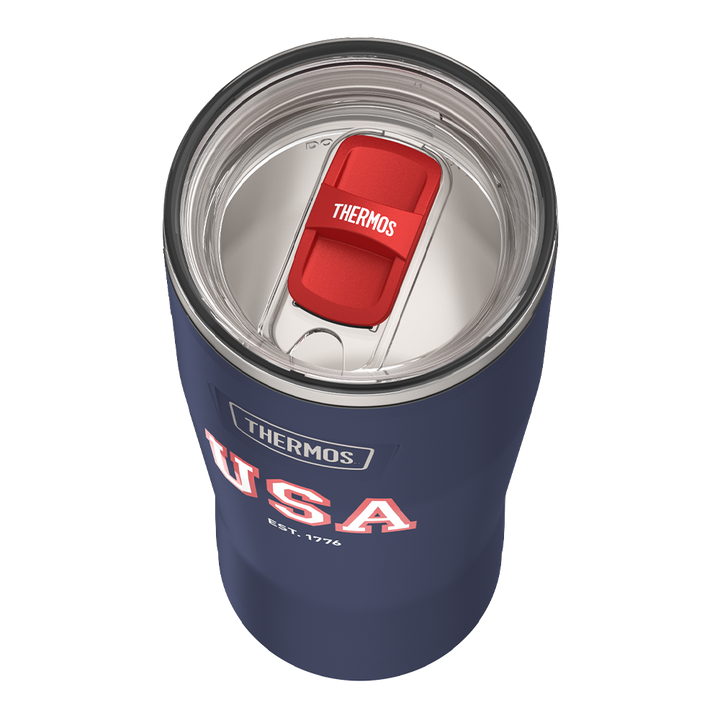 24oz ICON™ TUMBLER WITH SLIDE LOCK LID - NAVY USA