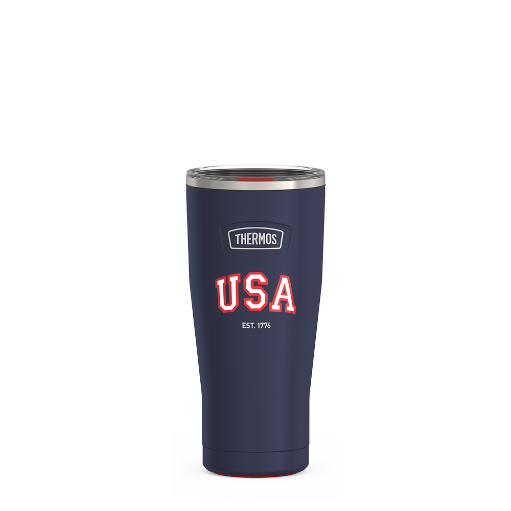 24oz ICON™ TUMBLER WITH SLIDE LOCK LID - NAVY USA