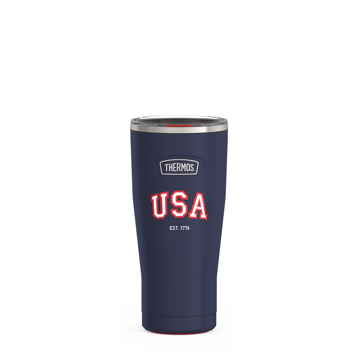 24oz ICON™ TUMBLER WITH SLIDE LOCK LID - NAVY USA