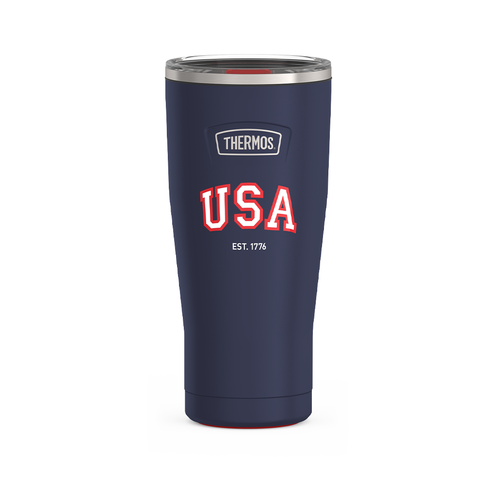 24oz ICON™ TUMBLER WITH SLIDE LOCK LID - NAVY USA