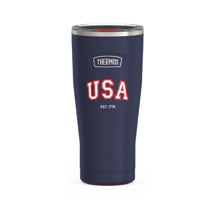 24oz ICON™ TUMBLER WITH SLIDE LOCK LID - NAVY USA