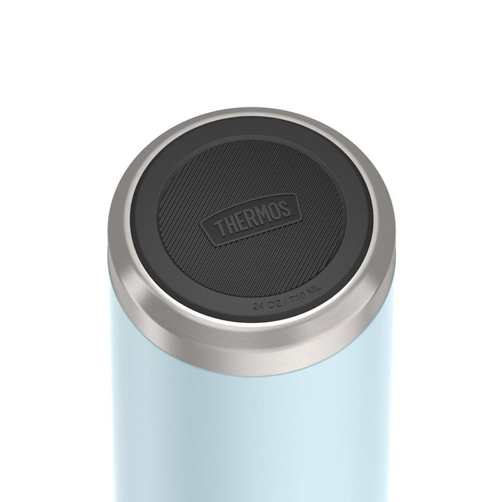 Thermos® 24oz Icon™ water bottle in Saddle — base showing Griptec™ non-slip base