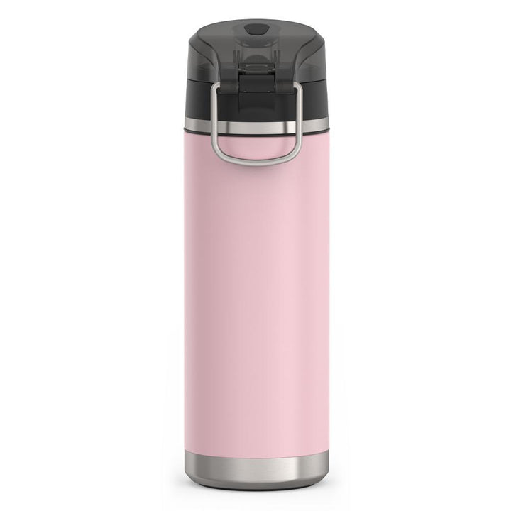 Thermos® 24oz Icon™ water bottle in Alpine Green — back view showing handle and base