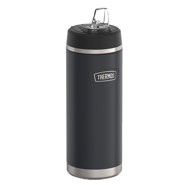 Thermos® 32oz Icon™ water bottle in Sunset Pink — angled view showing full profile