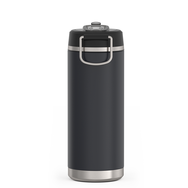 Thermos® 32oz Icon™ water bottle in Granite — back view showing handle and base