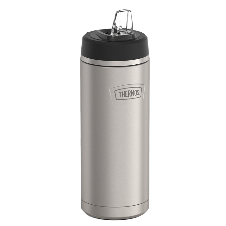 Thermos® 32oz Icon™ water bottle in Sunset Pink — angled view showing full profile