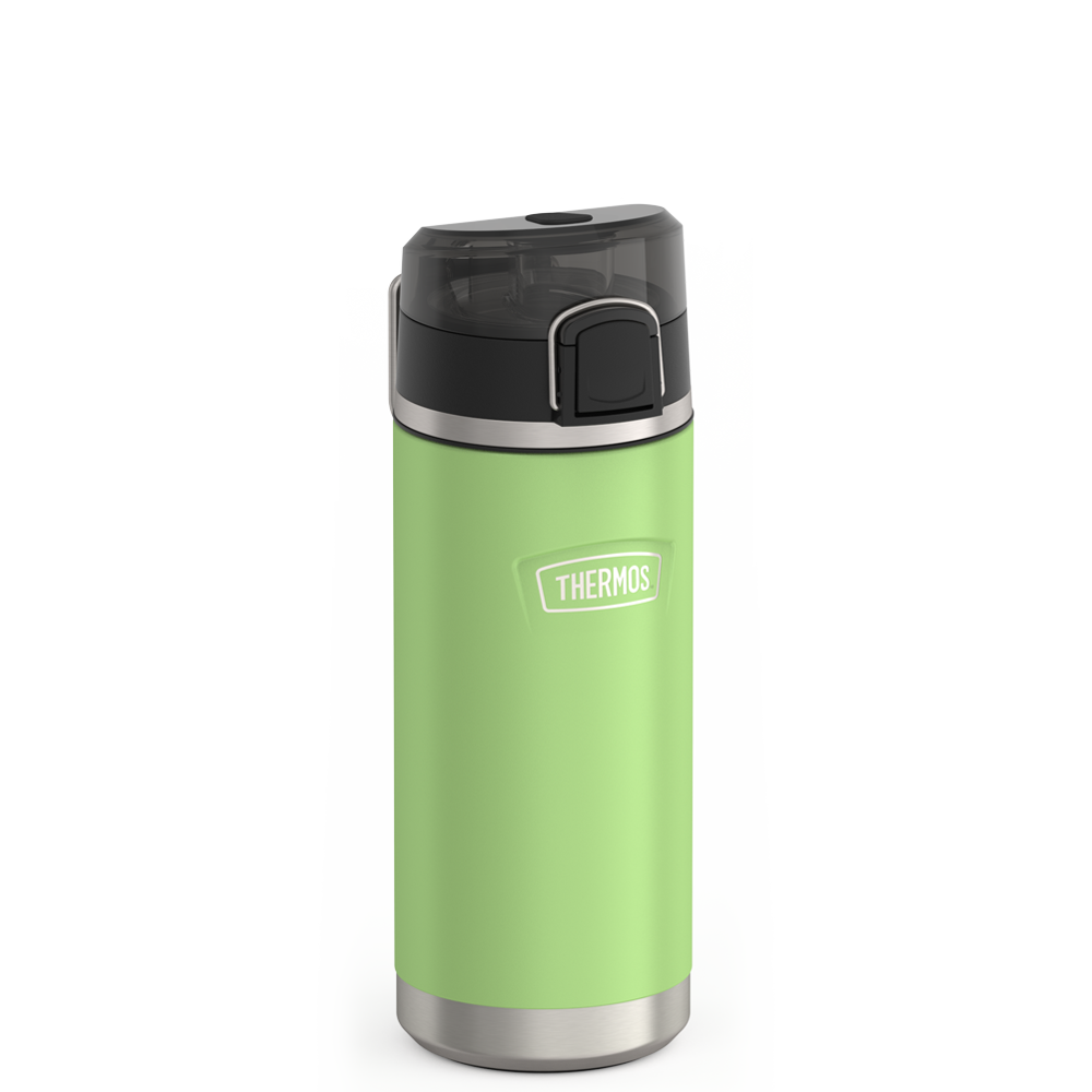 Thermos® 18oz Icon™ water bottle in Seafoam — angled view showing full profile