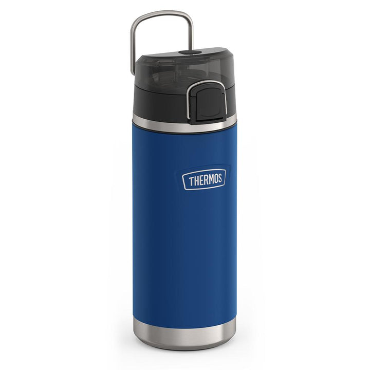 Thermos® 18oz Icon™ water bottle in Teal — angled view showing full profile