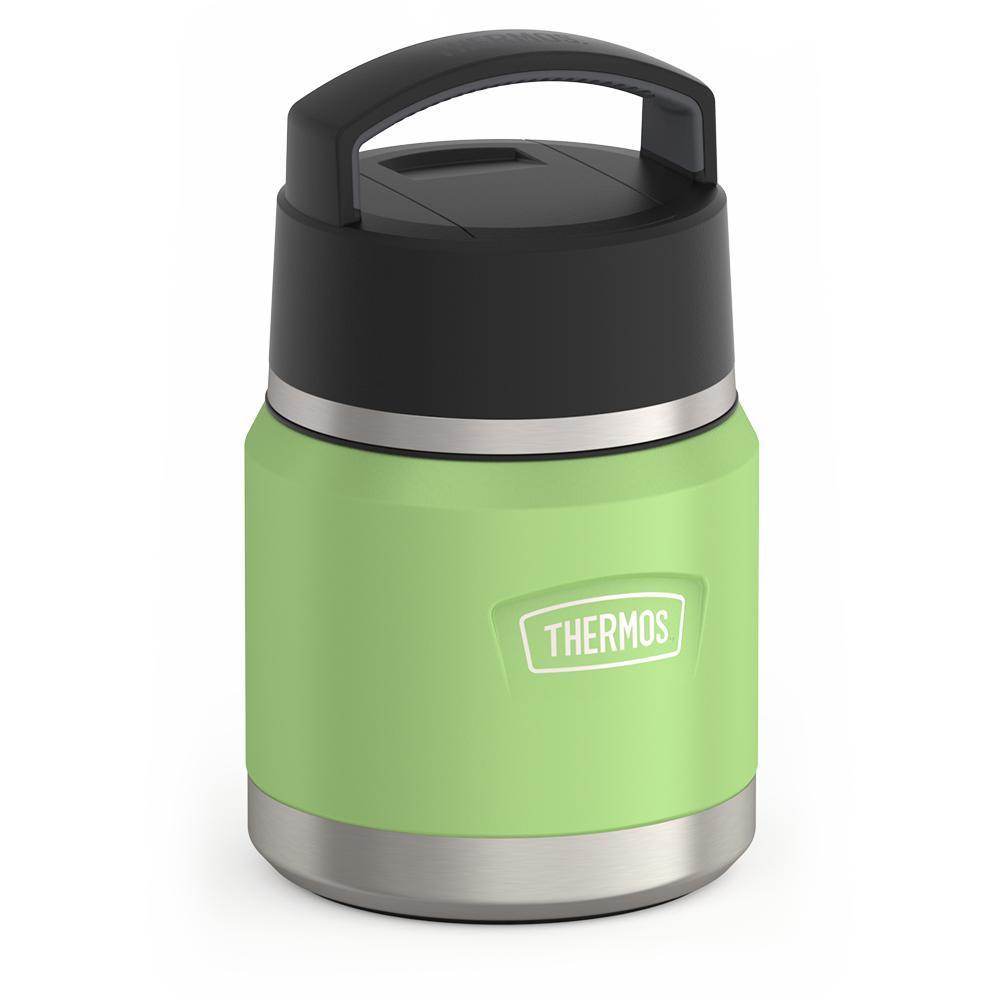 Thermos® 12oz Icon™ food jar in Seafoam — angled view showing full profile
