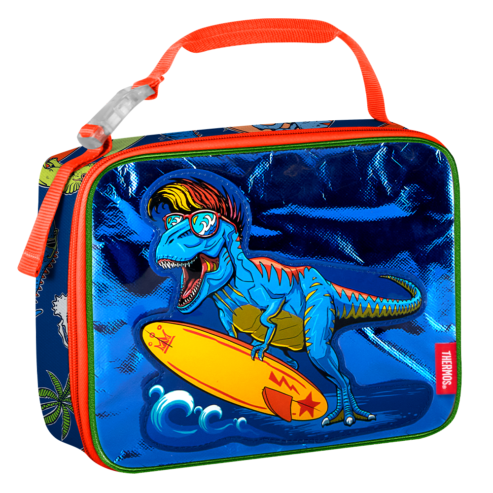 Thermos® lunch box in Default Title — angled view showing full profile