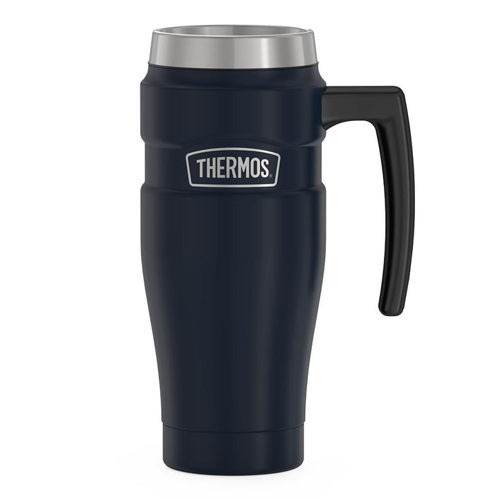 Thermos® 16oz Stainless King™ mug in Matte Stainless Steel