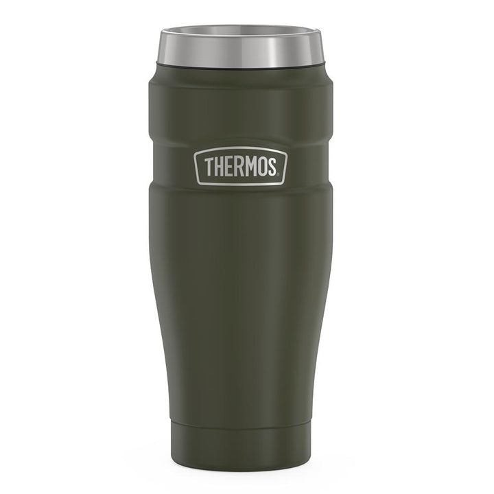 Thermos® 16oz Stainless King™ tumbler in Matte Stainless Steel