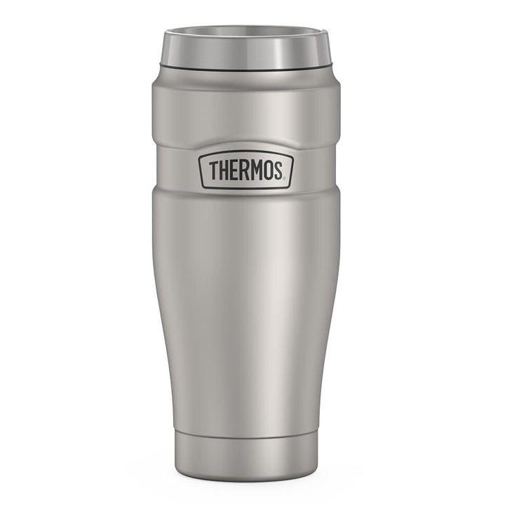 Thermos® 16oz Stainless King™ tumbler in Matte Stainless Steel