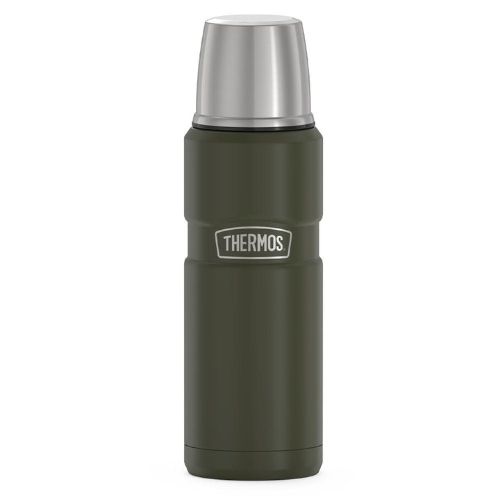 Thermos® 16oz Stainless King™ beverage bottle in Matte Stainless Steel