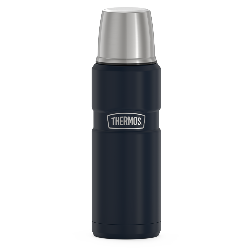 Thermos® 16oz Stainless King™ beverage bottle in Matte Stainless Steel