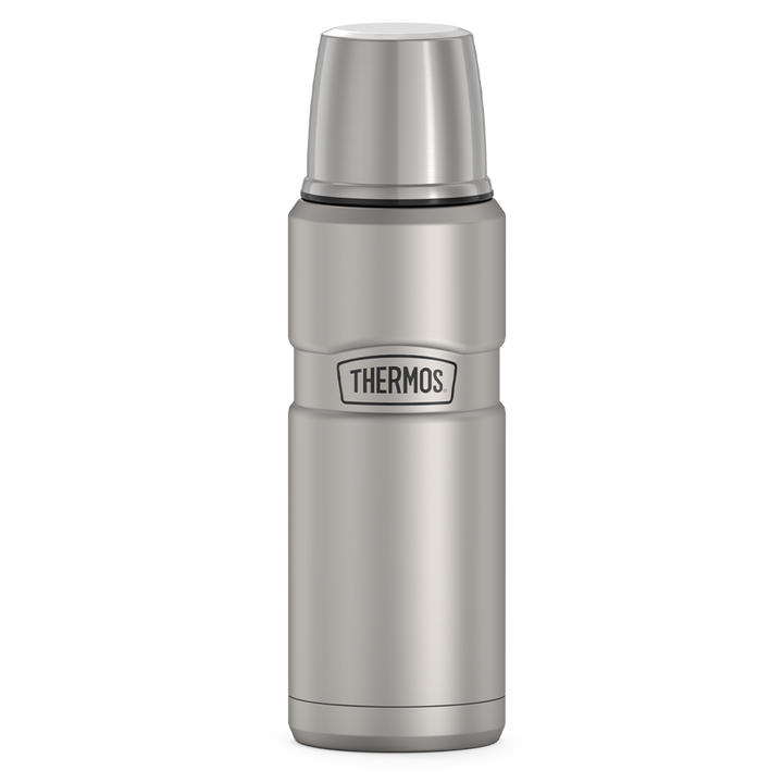 Thermos® 16oz Stainless King™ beverage bottle in Matte Stainless Steel