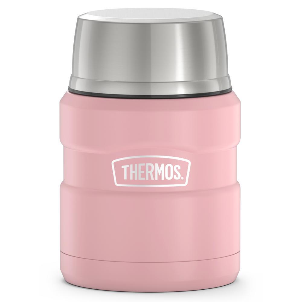 Thermos® 16oz Stainless King™ food jar in Matte Rose
