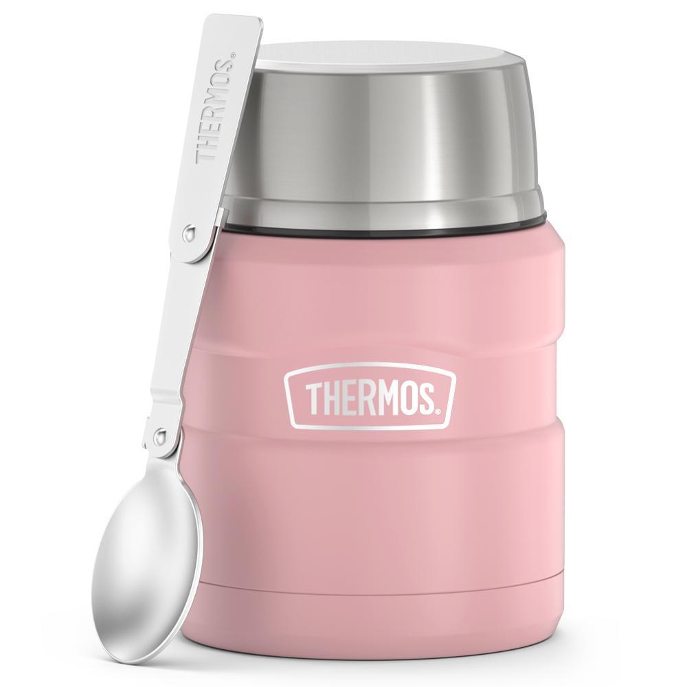 Thermos® 16oz Stainless King™ food jar in Matte Rose