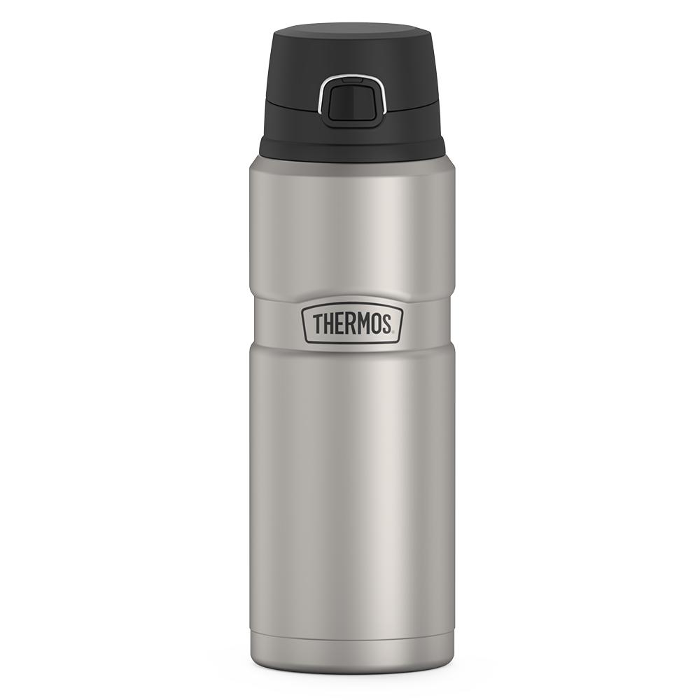 Thermos® 24oz Stainless King™ beverage bottle in Matte Stainless Steel