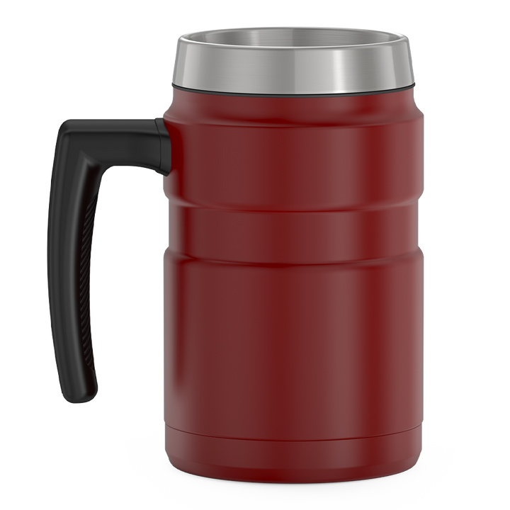 Thermos® 16oz Stainless King™ mug in Matte Stainless Steel