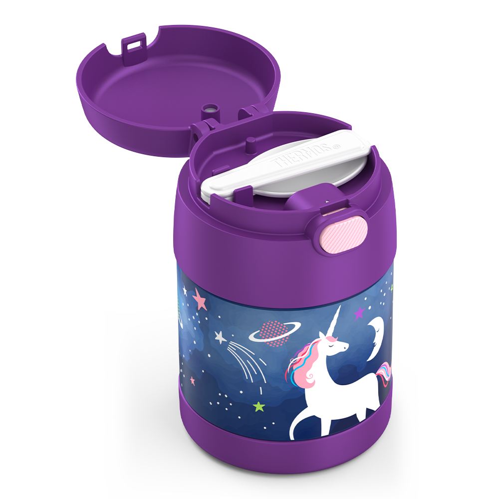 Thermos® 10oz FUNtainer® food jar in Rainbow Dreams