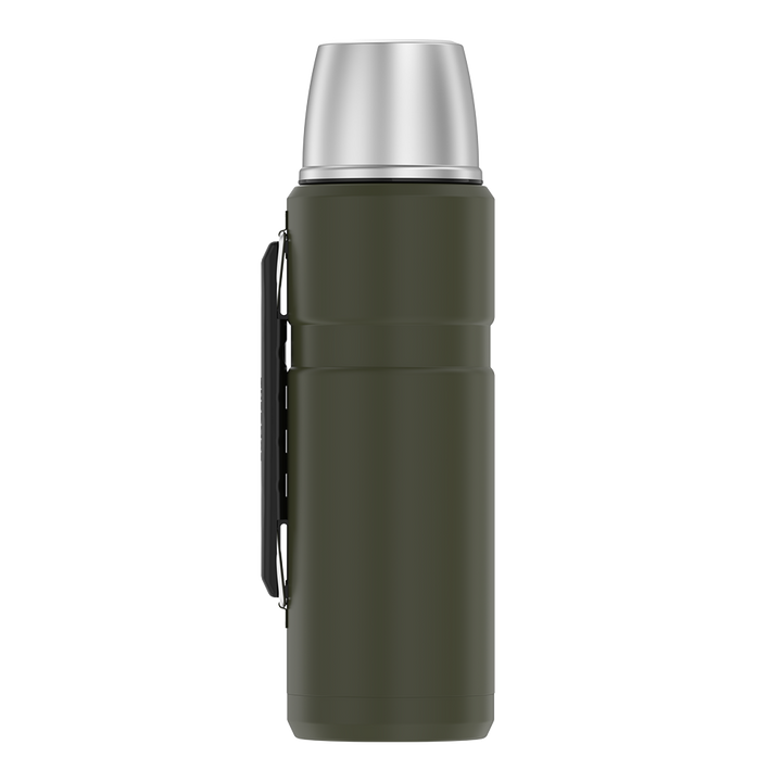 Thermos® 40oz Stainless King™ beverage bottle in Matte Stainless Steel