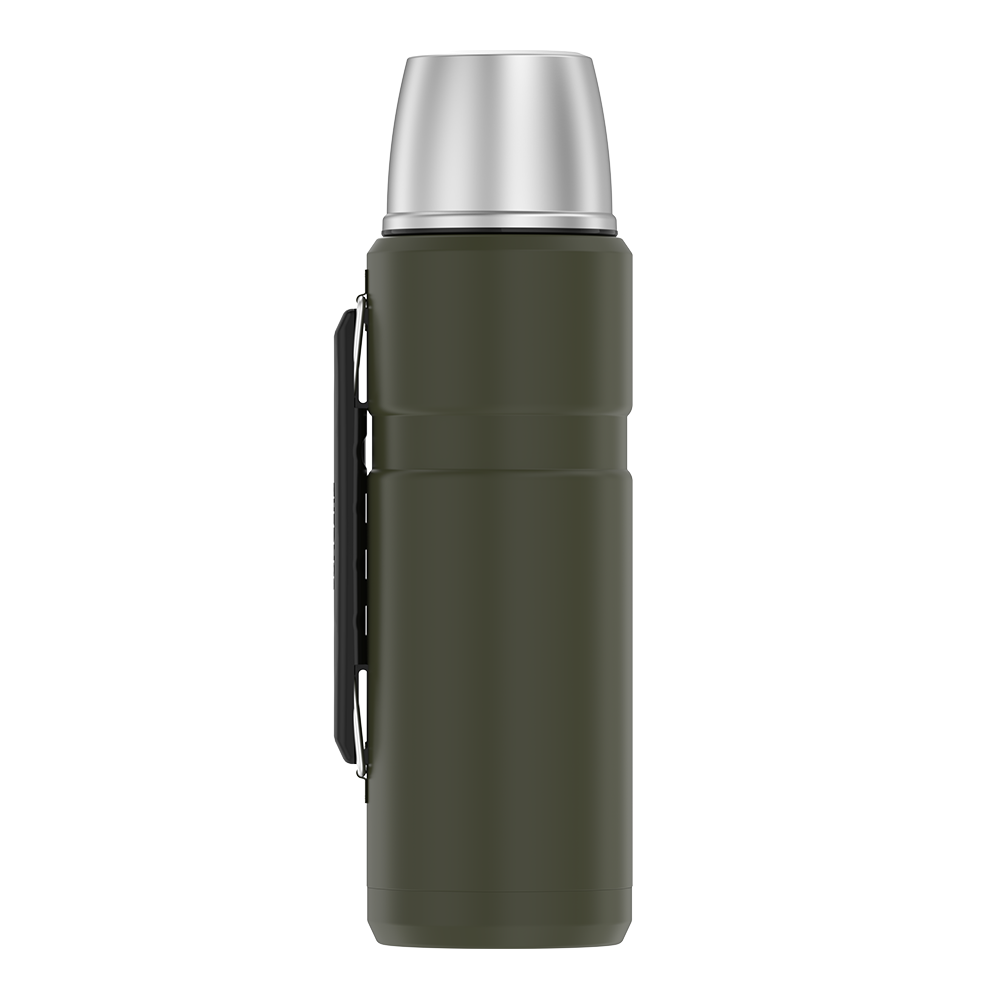Thermos® 40oz Stainless King™ beverage bottle in Matte Stainless Steel