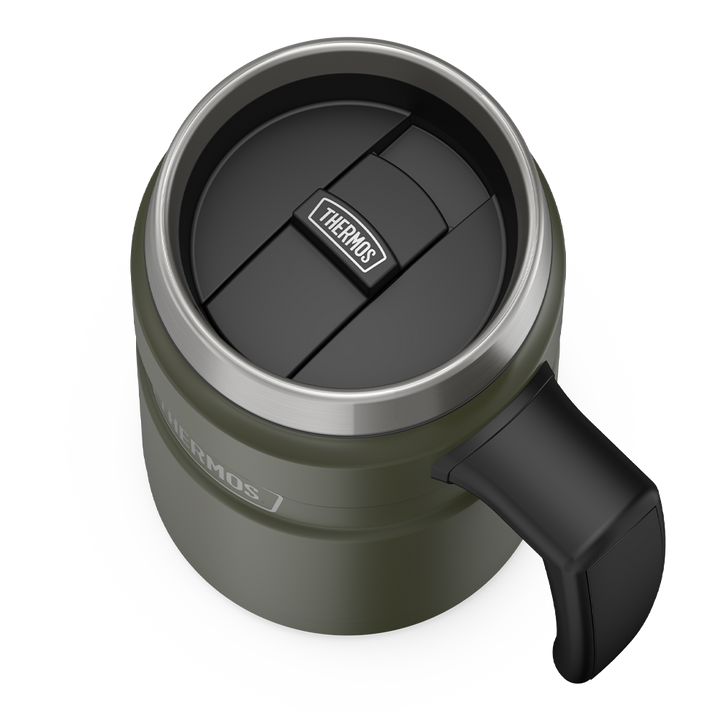 Thermos® 16oz Stainless King™ mug in Matte Stainless Steel