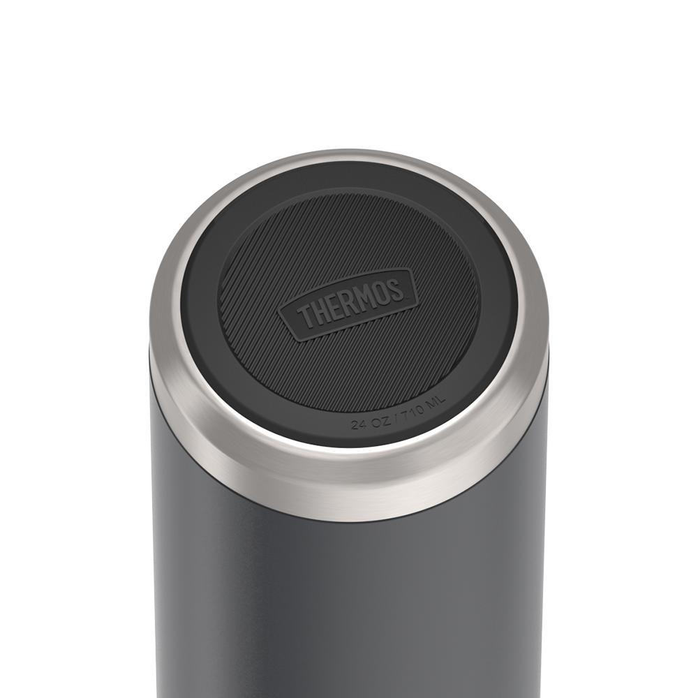 Thermos® 24oz Icon™ water bottle in Saddle — base showing Griptec™ non-slip base