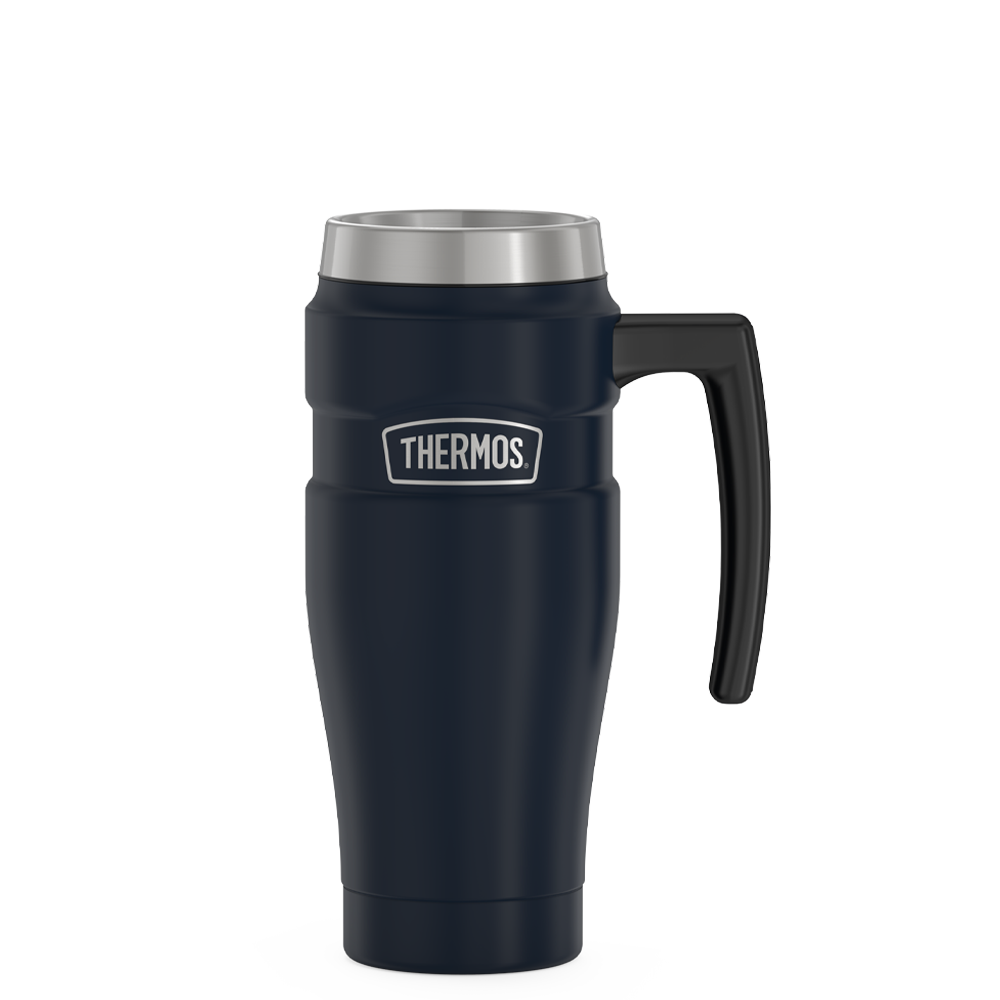 Thermos® 16oz Stainless King™ mug in Midnight Blue