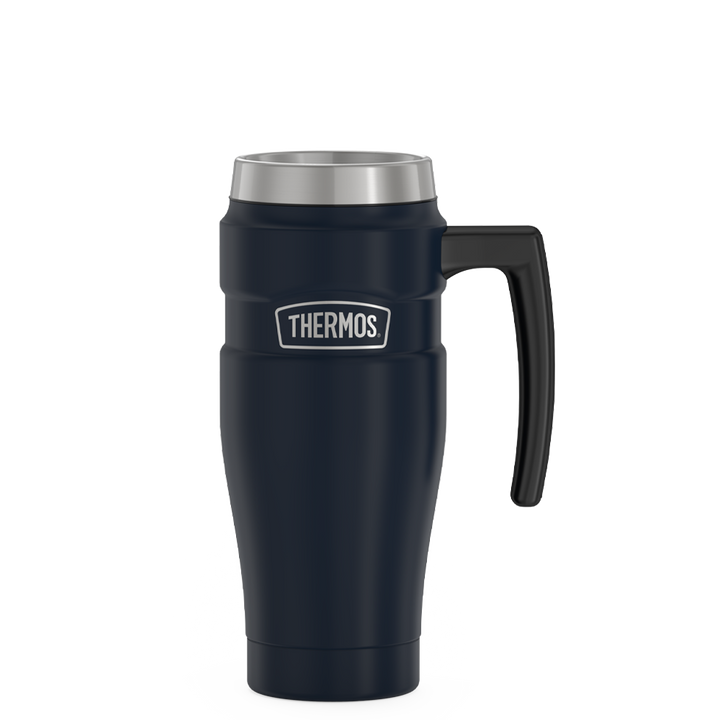 Thermos® 16oz Stainless King™ mug in Midnight Blue