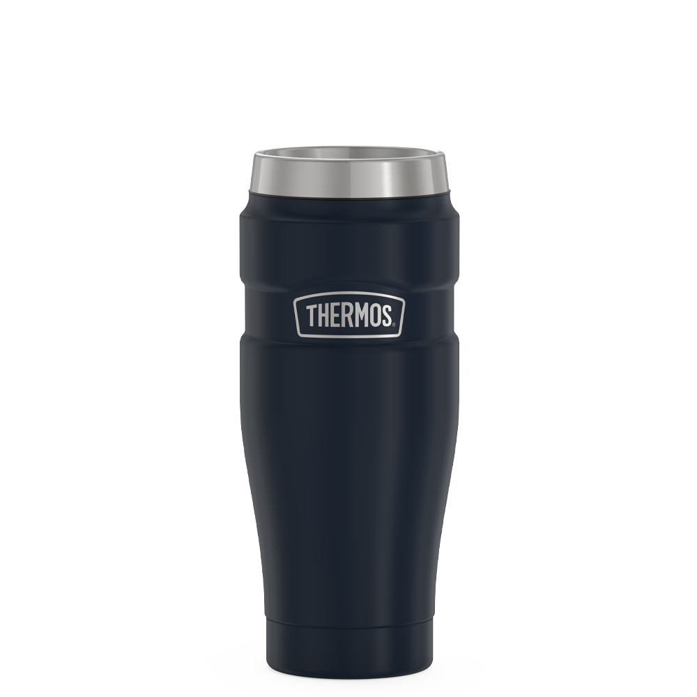 Thermos® 16oz Stainless King™ tumbler in Midnight Blue