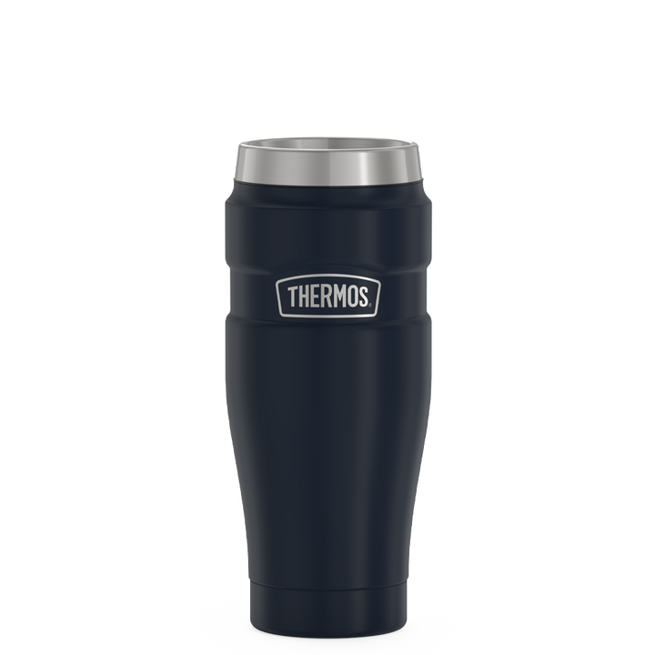Thermos® 16oz Stainless King™ tumbler in Midnight Blue