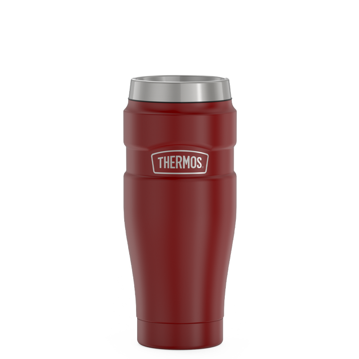 Thermos® 16oz Stainless King™ tumbler in Rustic Red