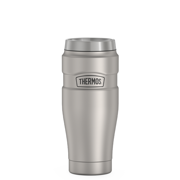 Thermos® 16oz Stainless King™ tumbler in Matte Stainless Steel