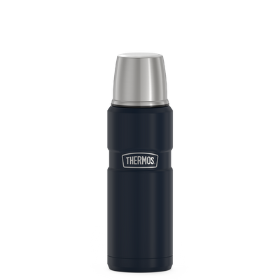 Thermos® 16oz Stainless King™ beverage bottle in Midnight Blue