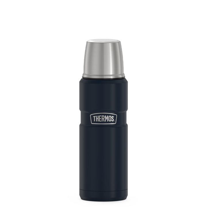 Thermos® 16oz Stainless King™ beverage bottle in Midnight Blue