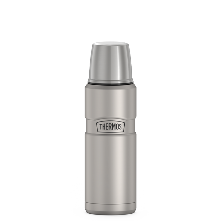 Thermos® 16oz Stainless King™ beverage bottle in Matte Stainless Steel