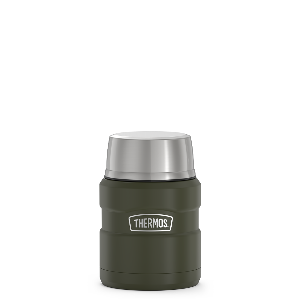 Thermos® 16oz Stainless King™ food jar in Army Green