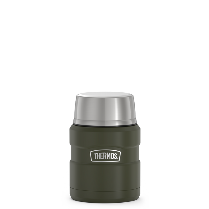Thermos® 16oz Stainless King™ food jar in Army Green
