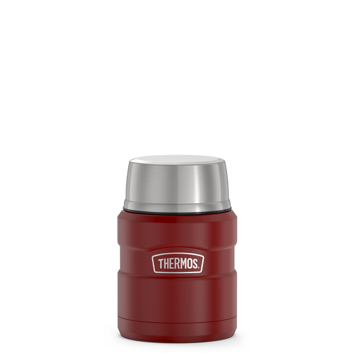 Thermos® 16oz Stainless King™ food jar in Rustic Red