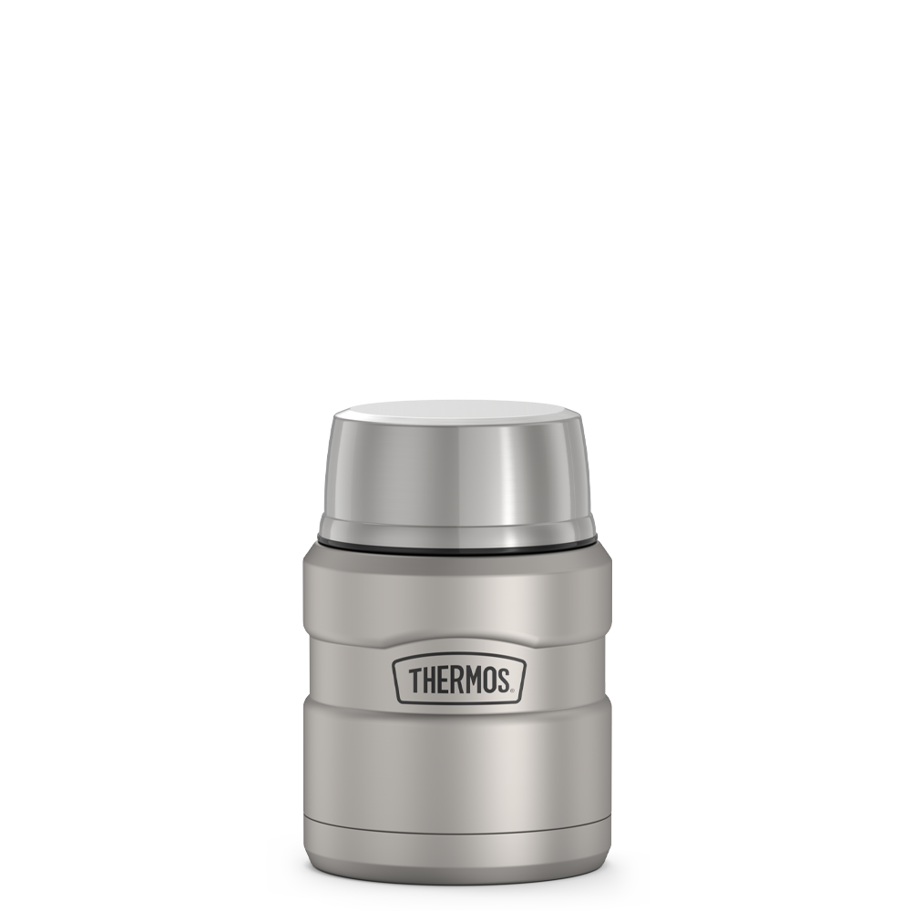 Thermos® 16oz Stainless King™ food jar in Matte Stainless Steel