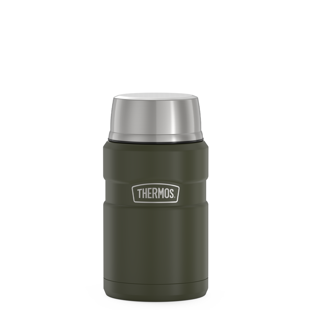 Thermos® 24oz Stainless King™ food jar in Army Green
