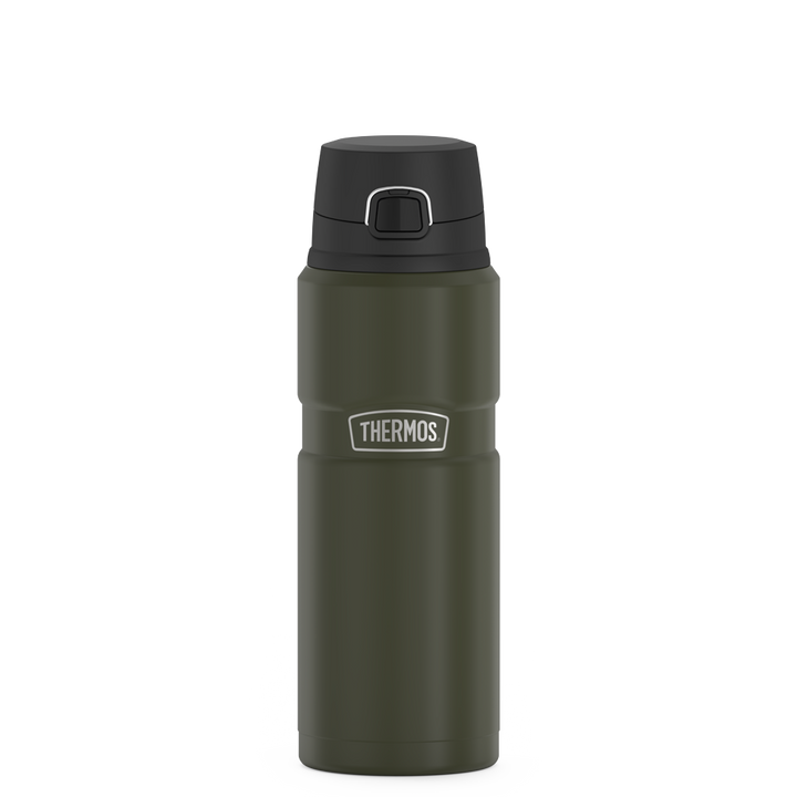 Thermos® 24oz Stainless King™ beverage bottle in Matte Stainless Steel