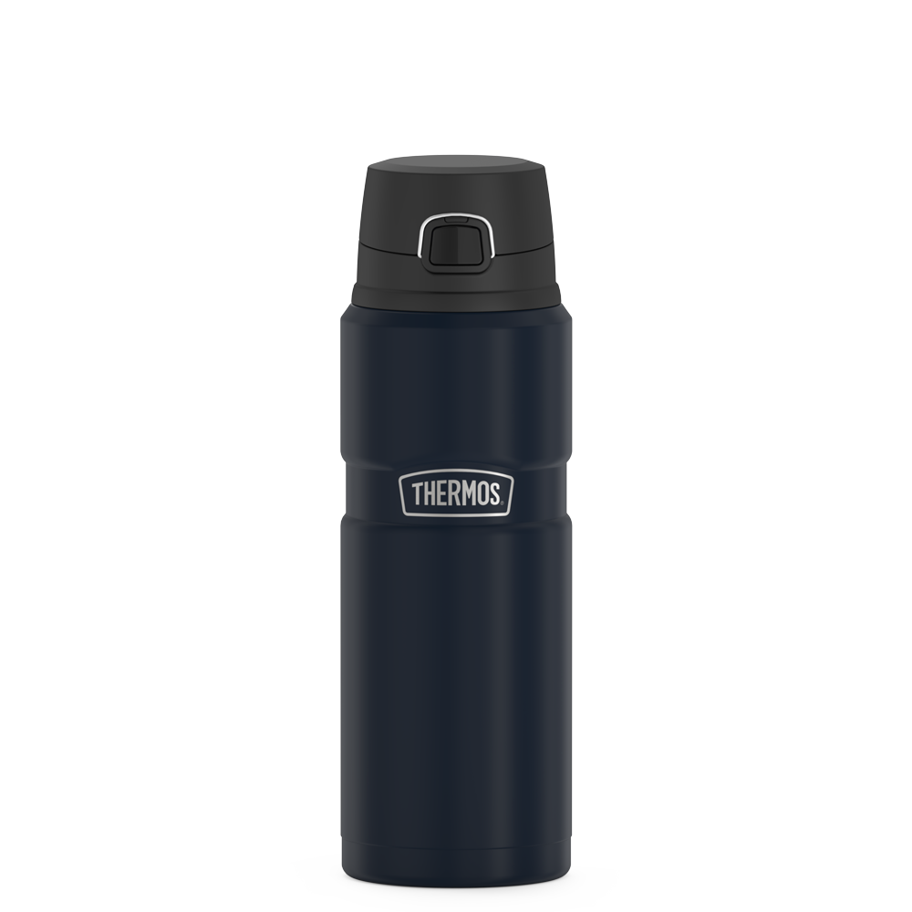 Thermos® 24oz Stainless King™ beverage bottle in Midnight Blue