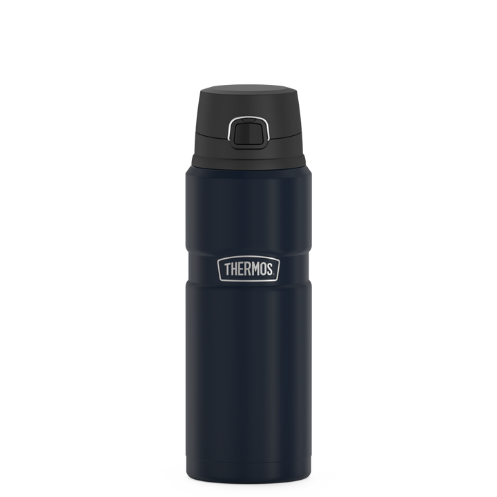 Thermos® 24oz Stainless King™ beverage bottle in Midnight Blue